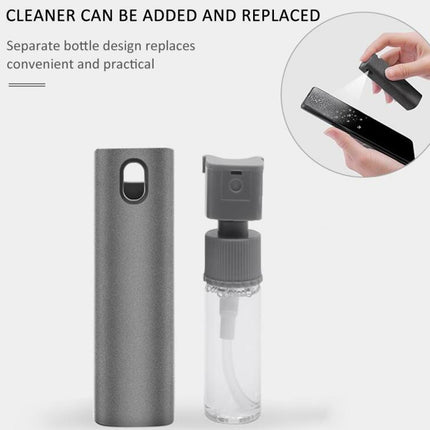 2 In 1 Phone Computer Screen Cleaner Kit For Screen Dust Removal Microfiber Cloth Set