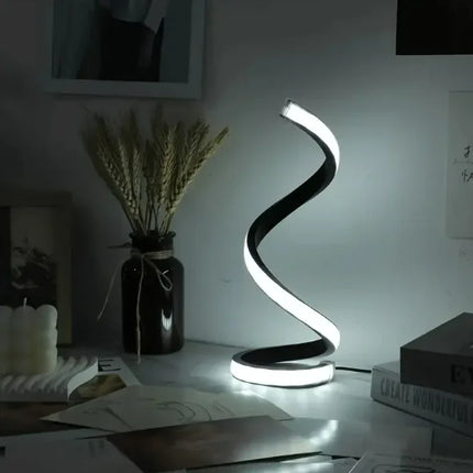 LED Spiral Table Lamp